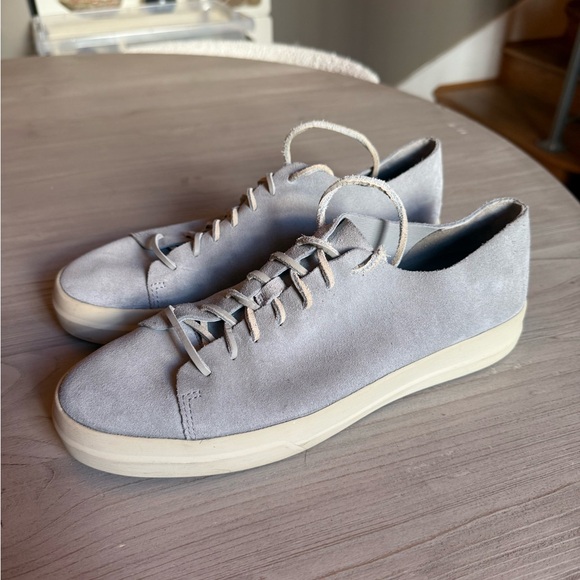 Vince grey suede leather sneakers - Picture 1 of 5